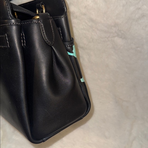 Coach Black and Green Graffiti Crossbody Bag - Picture 9 of 16